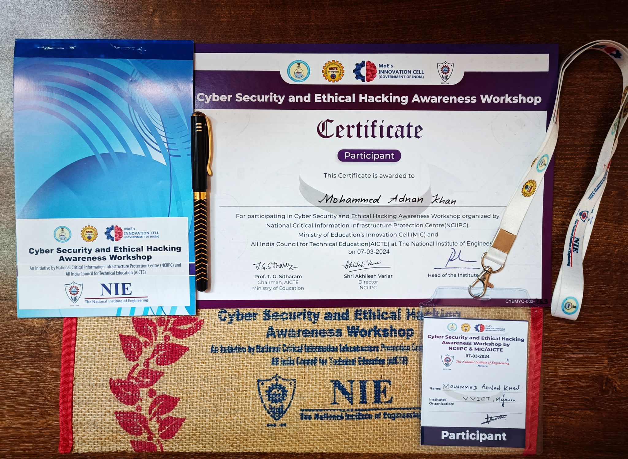 Cyber Security & Ethical Hacking Awareness Workshop